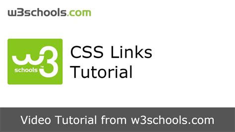 css w3schools